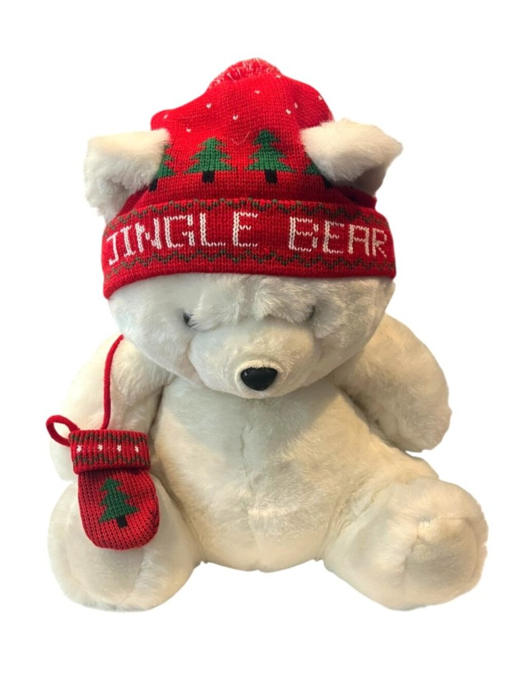 Jingle Bear Teddy Bear Plush Stuffed Animal CHH Exclusive Large Vintage
